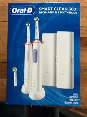 NIB Oral-B Smart Clean 360 Rechargeable Toothbrushes